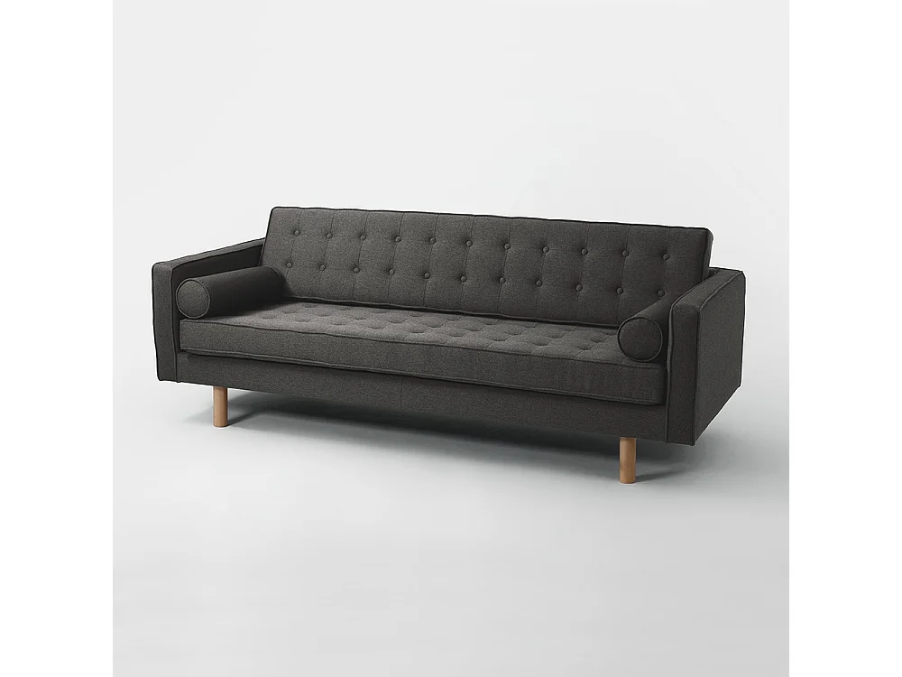 Canapé 88x210x80 cm Bois Carbon Topic