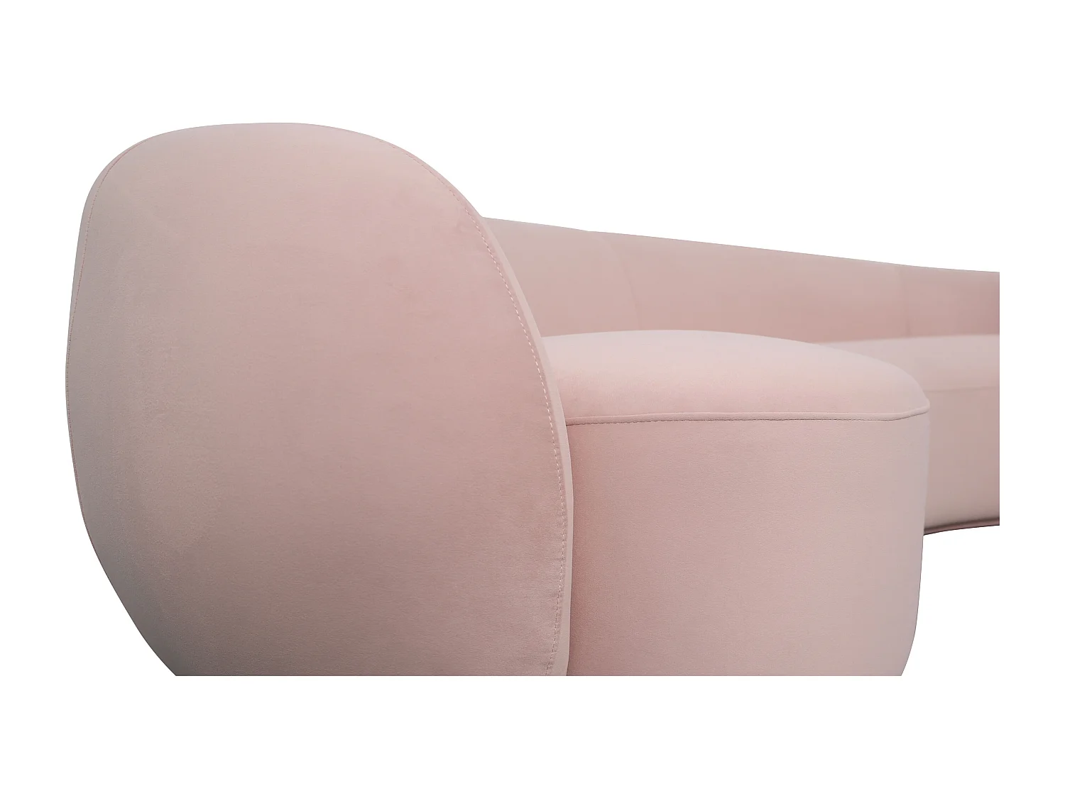 Canapé 260x75x125 cm rose nua n77-25