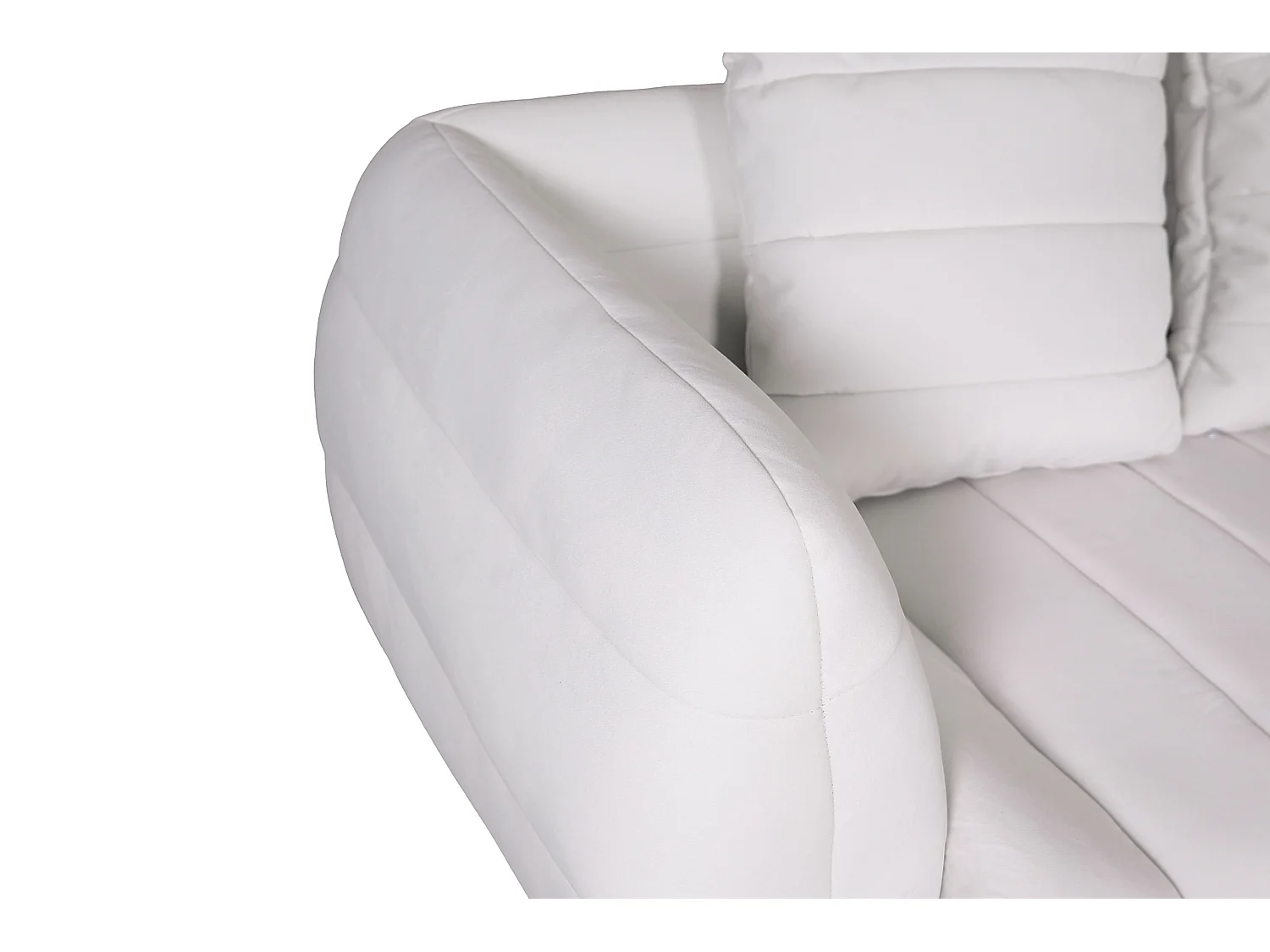 Canapé 160x70x90 cm Blanc nua n90-3