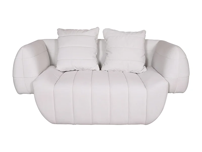 Canapé 160x70x90 cm Blanc nua n90-3