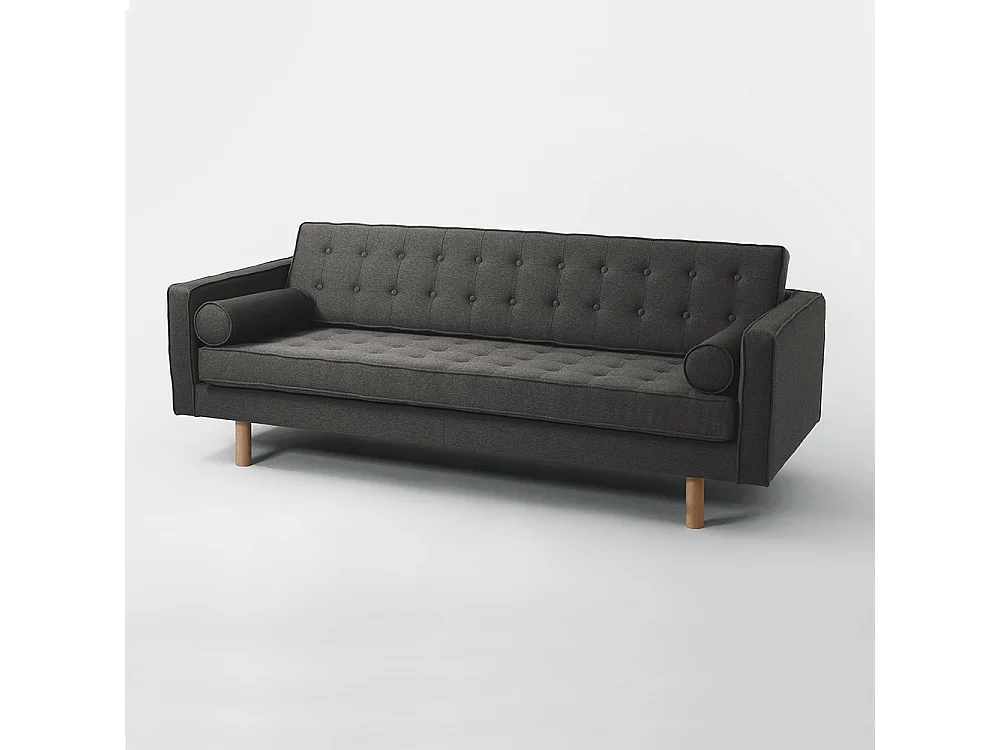 Sofa 88x210x80 cm Carbon natur TOPIC HOLZ