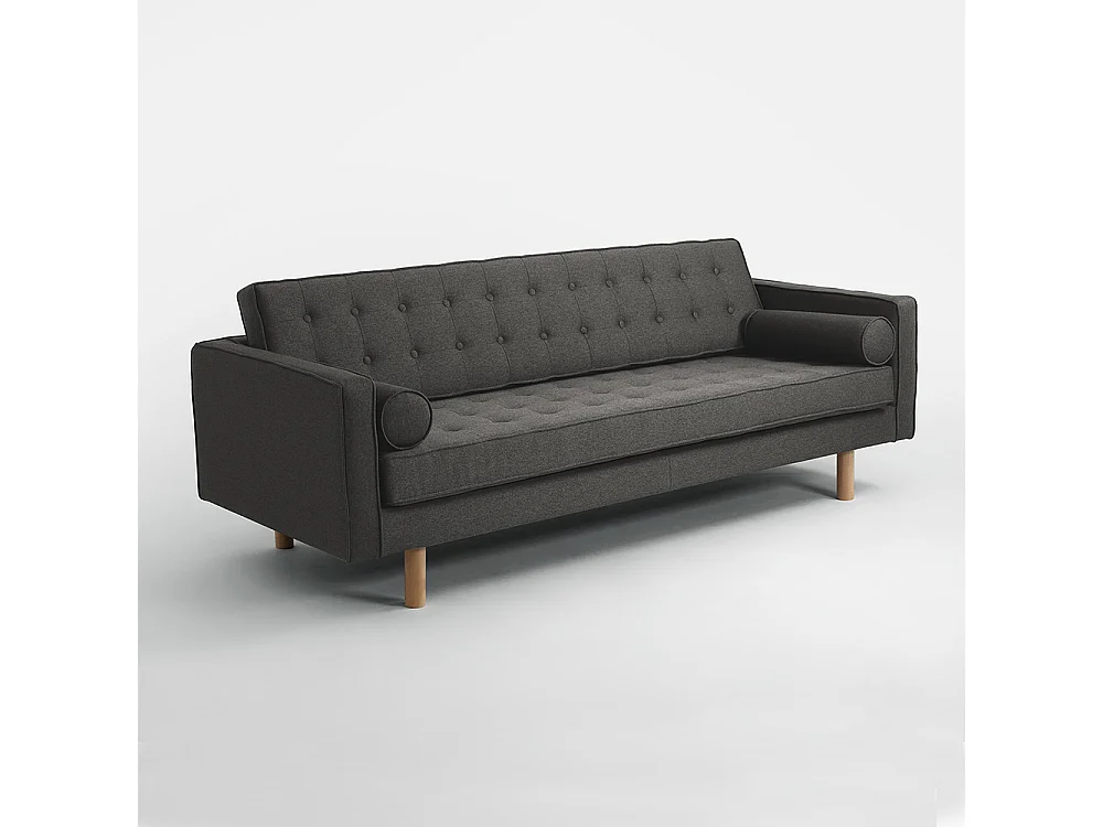 Sofa 88x210x80 cm Carbon natur TOPIC HOLZ