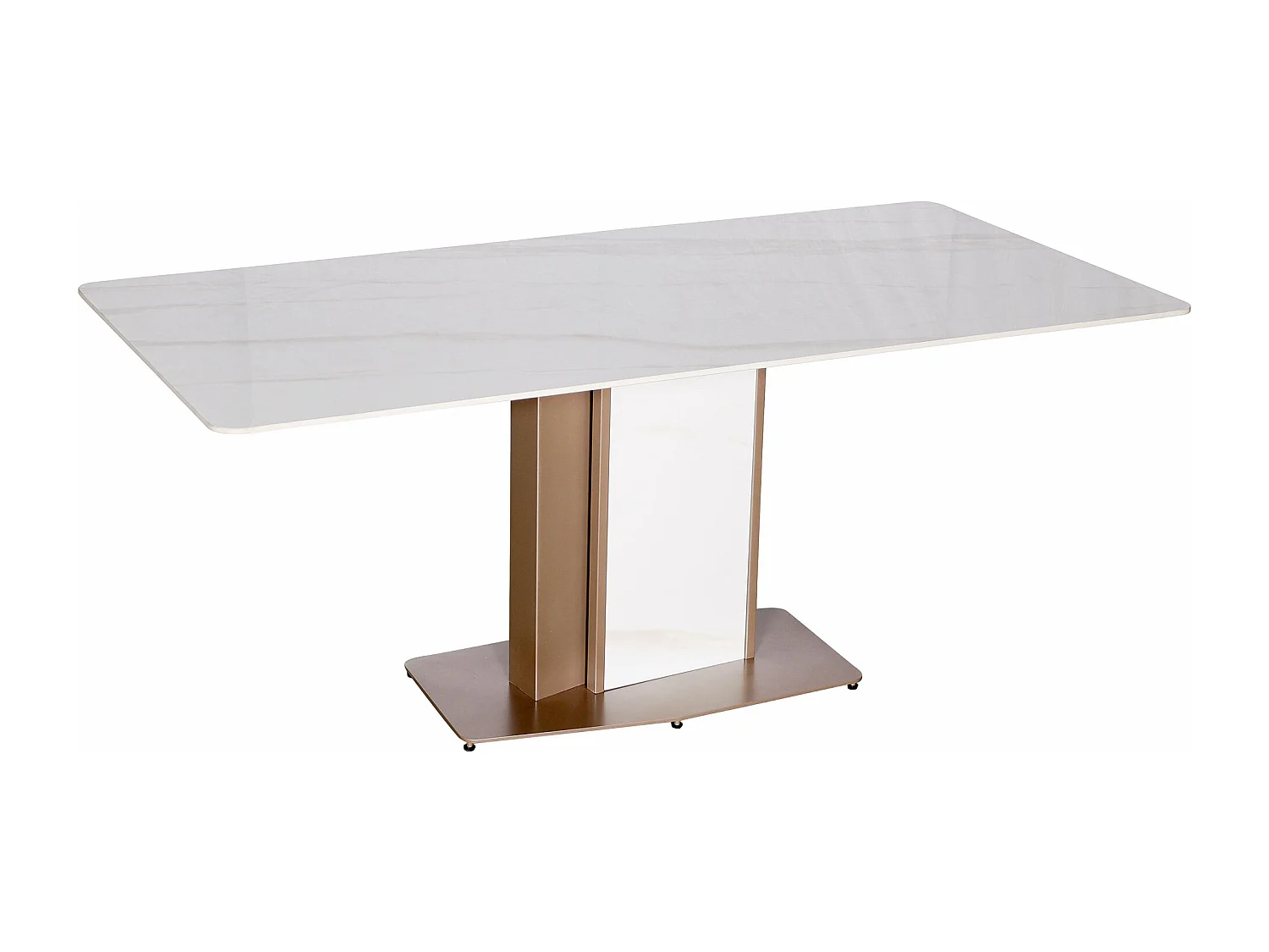 Table 180x75x90 cm blanche Modig M54