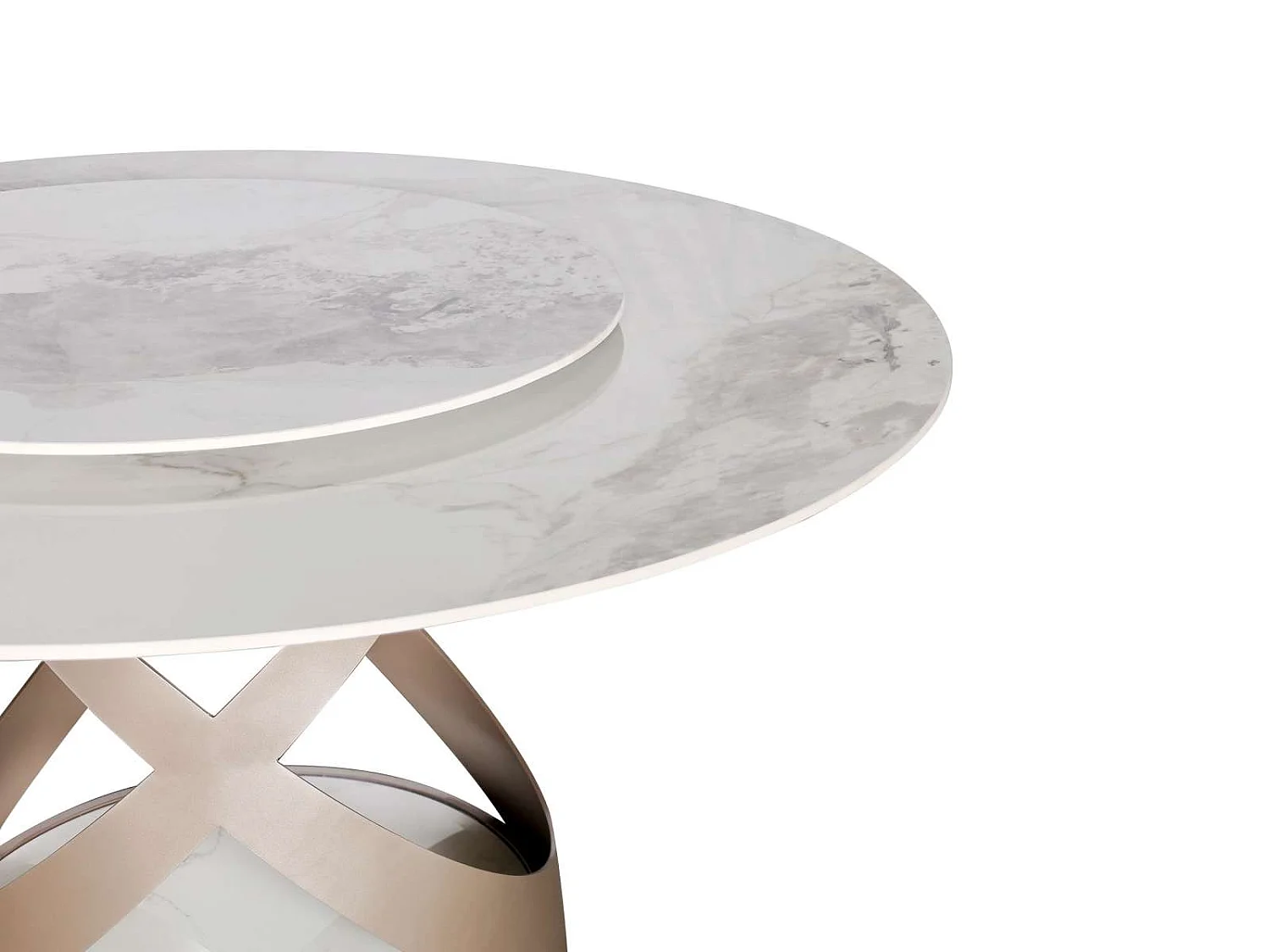 Table 150x75x150 cm Blanc Modig M44