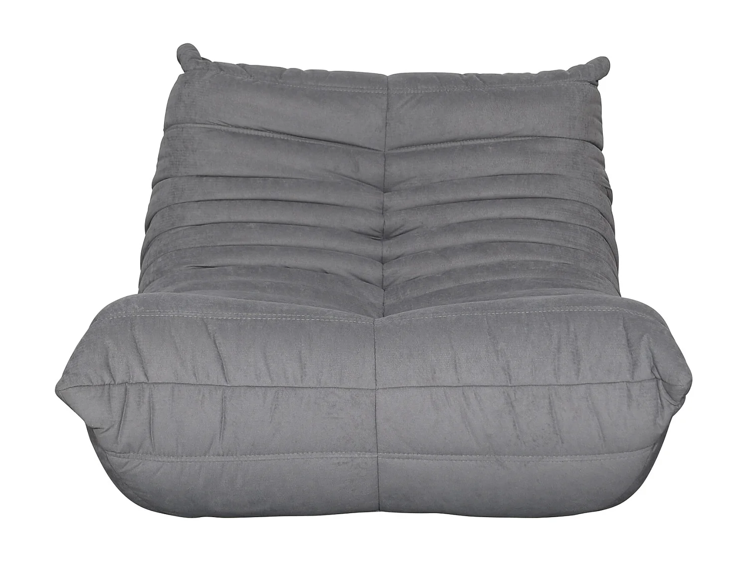 Fauteuil 87x70x102 cm gris nua n23-11