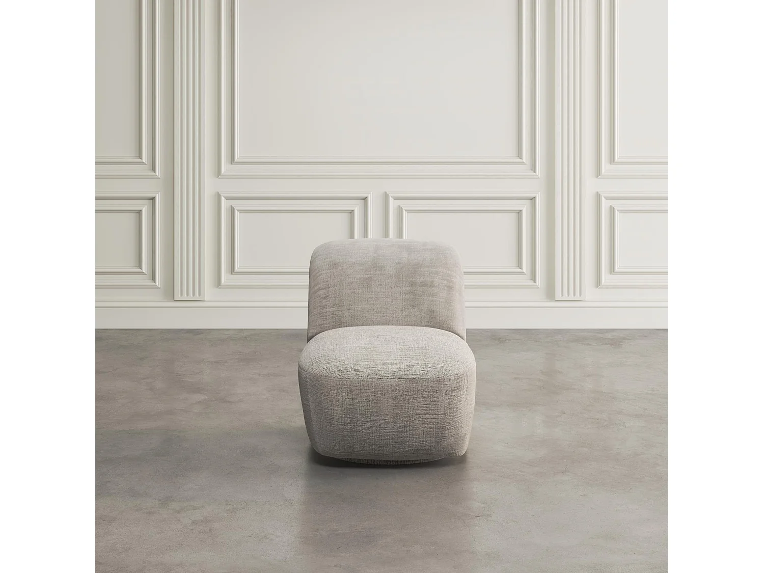 Sillón 67,5x76x77,5 cm Gris Beige Leith LET74G