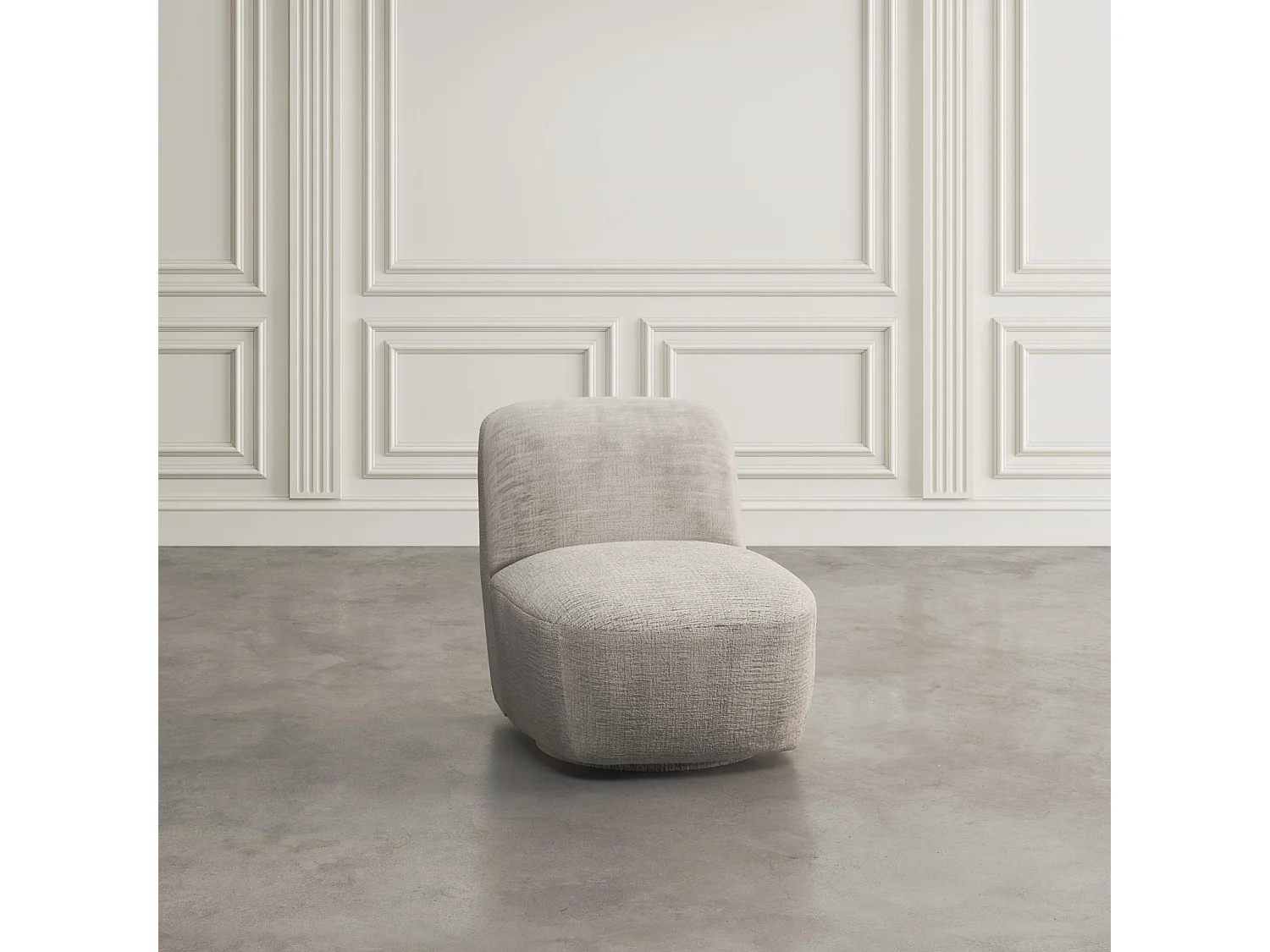 Sillón 67,5x76x77,5 cm Gris Beige Leith LET74G