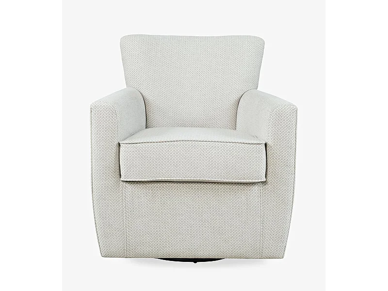 Fauteuil 82,5x90x77 cm gris clair Leith LET72G