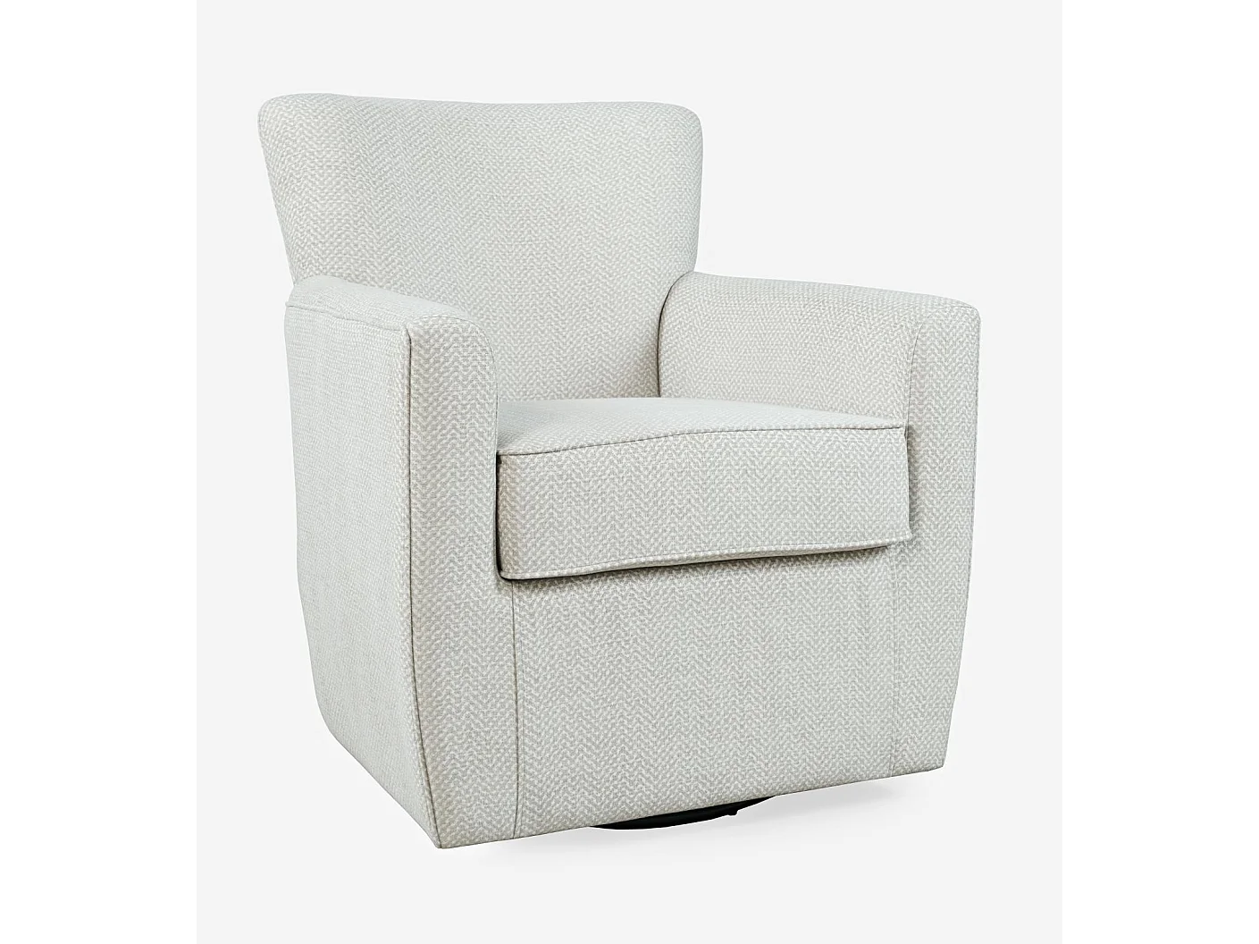 Fauteuil 82,5x90x77 cm gris clair Leith LET72G
