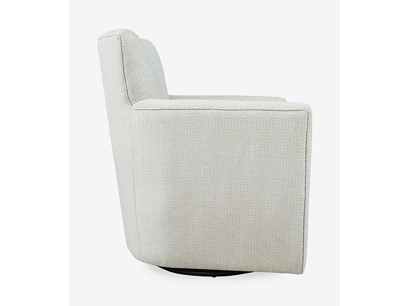 Fauteuil 82,5x90x77 cm gris clair Leith LET72G