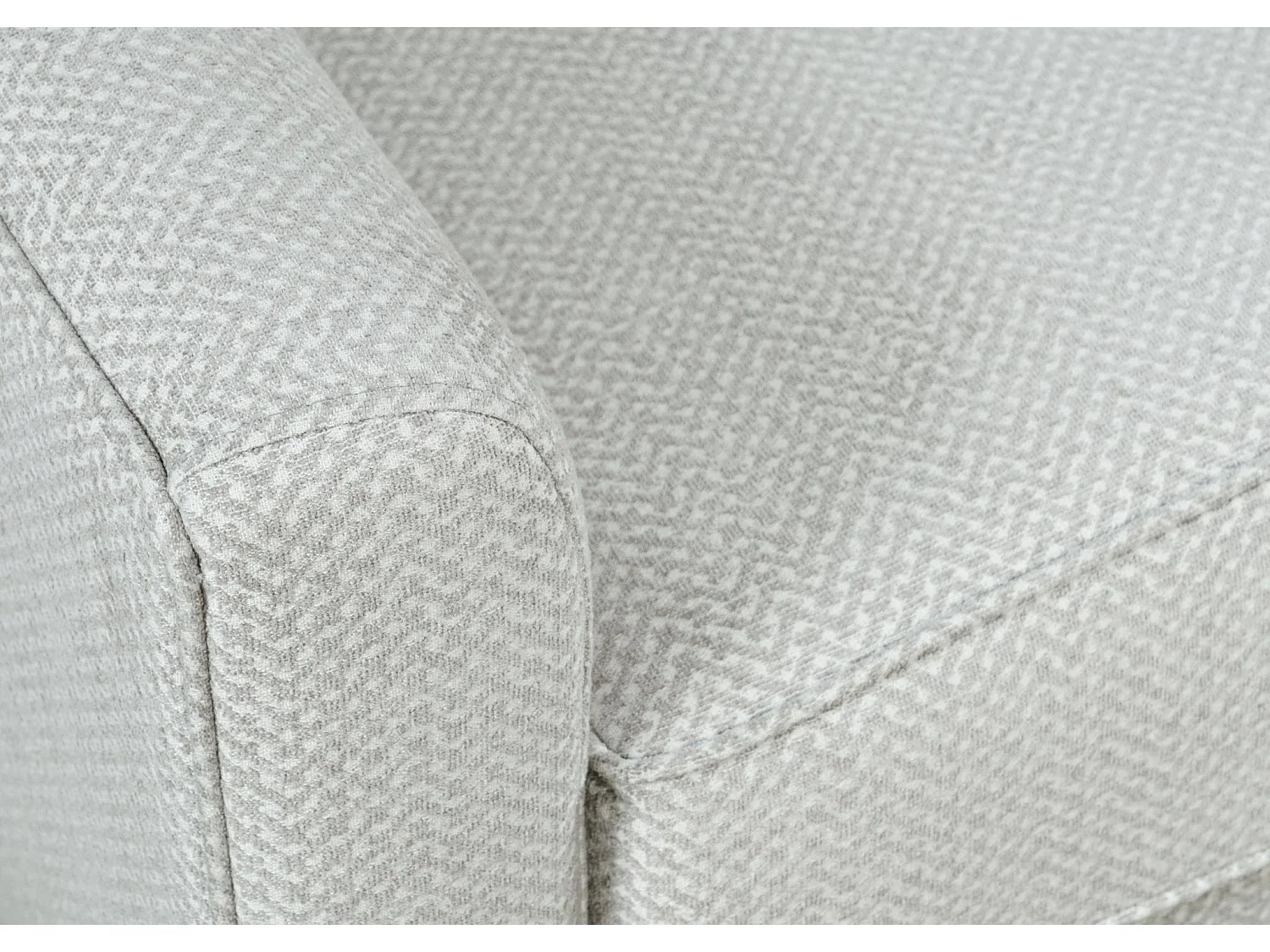 Fauteuil 82,5x90x77 cm gris clair Leith LET72G