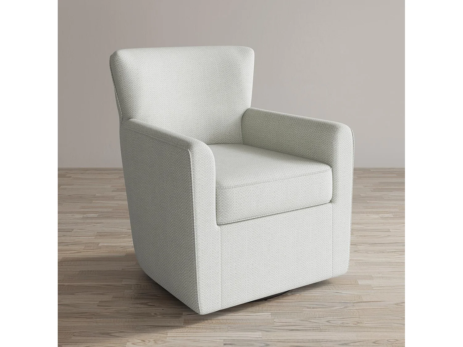 Fauteuil 82,5x90x77 cm gris clair Leith LET72G