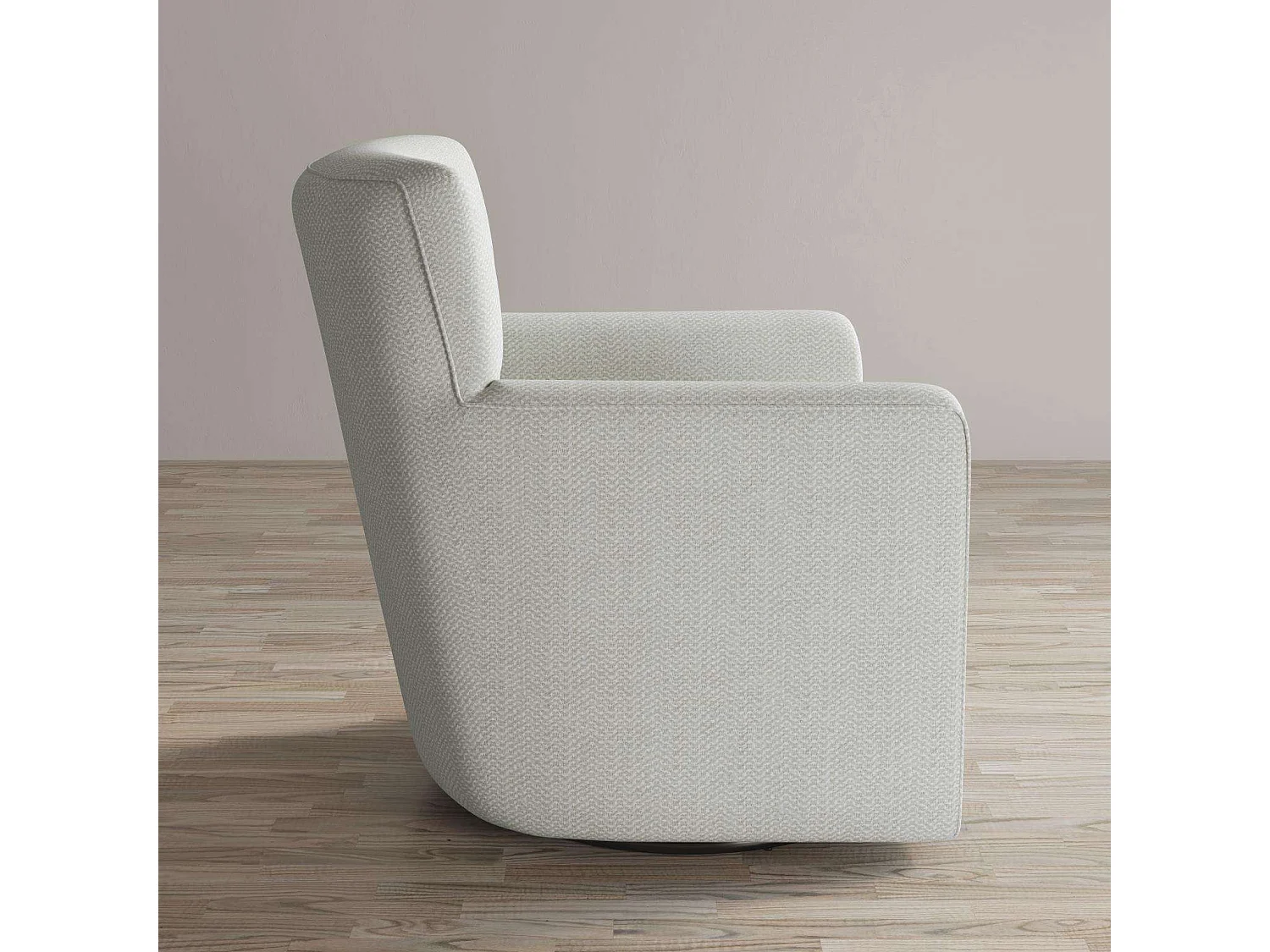 Fauteuil 82,5x90x77 cm gris clair Leith LET72G