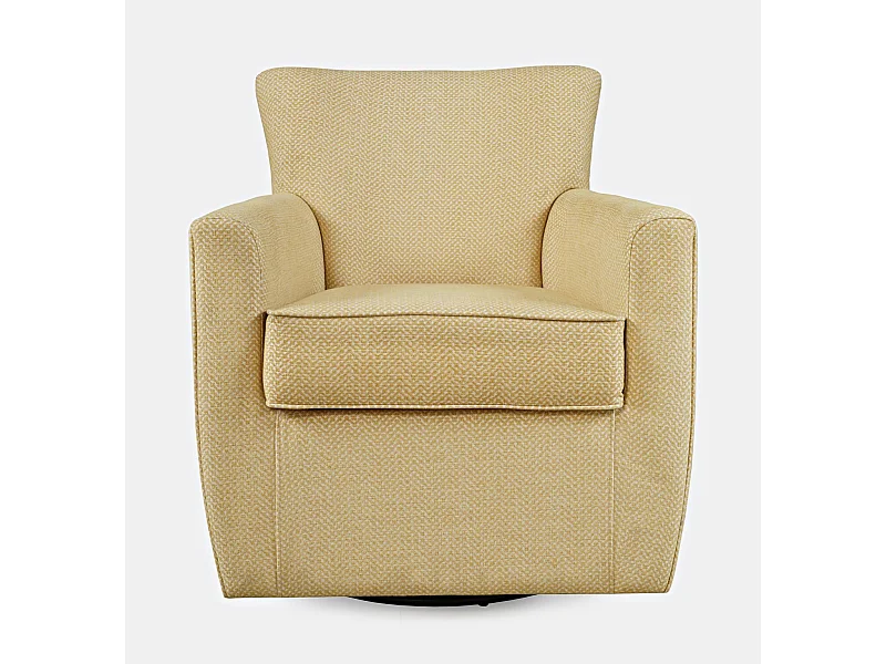 Fauteuil 82,5x90x77 cm jaune Leith LET72Y