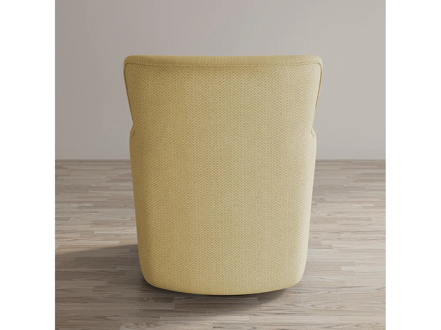 Fauteuil 82,5x90x77 cm jaune Leith LET72Y