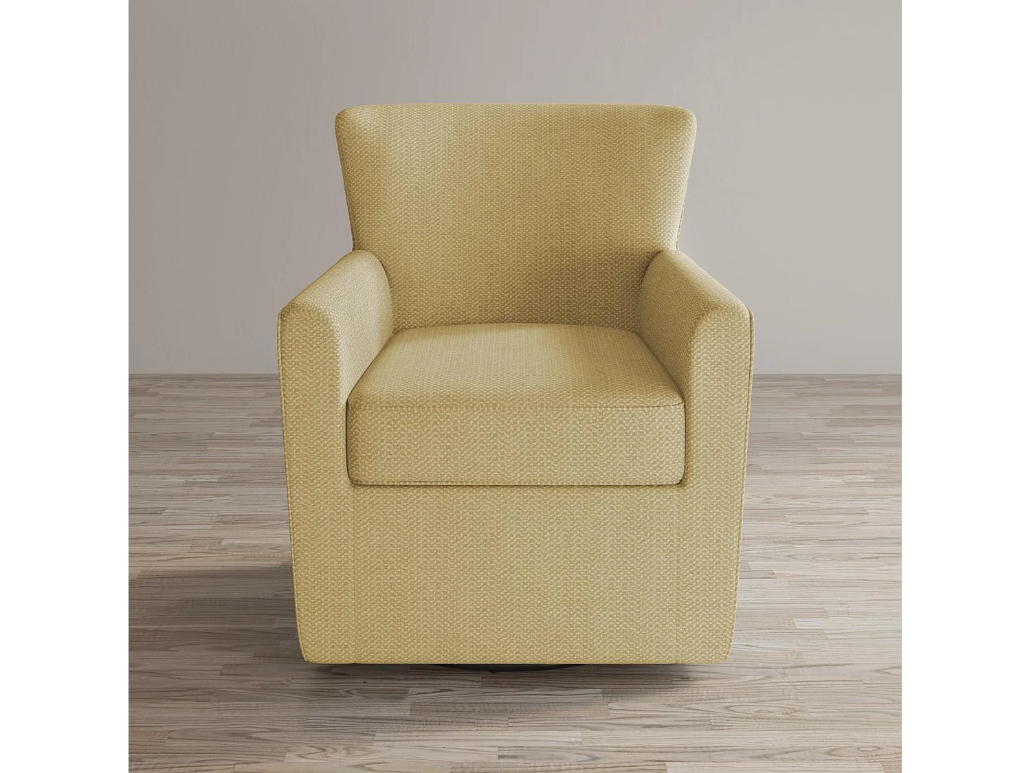 Fauteuil 82,5x90x77 cm jaune Leith LET72Y