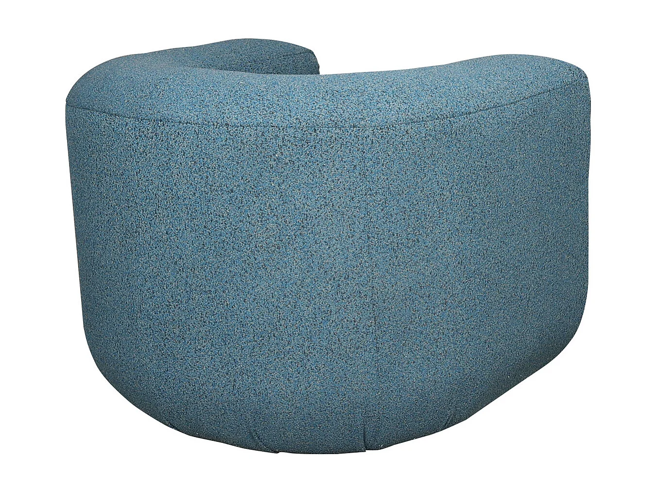 Poltrona 100x75x85 cm blu grigio nero Nua N88-100-10