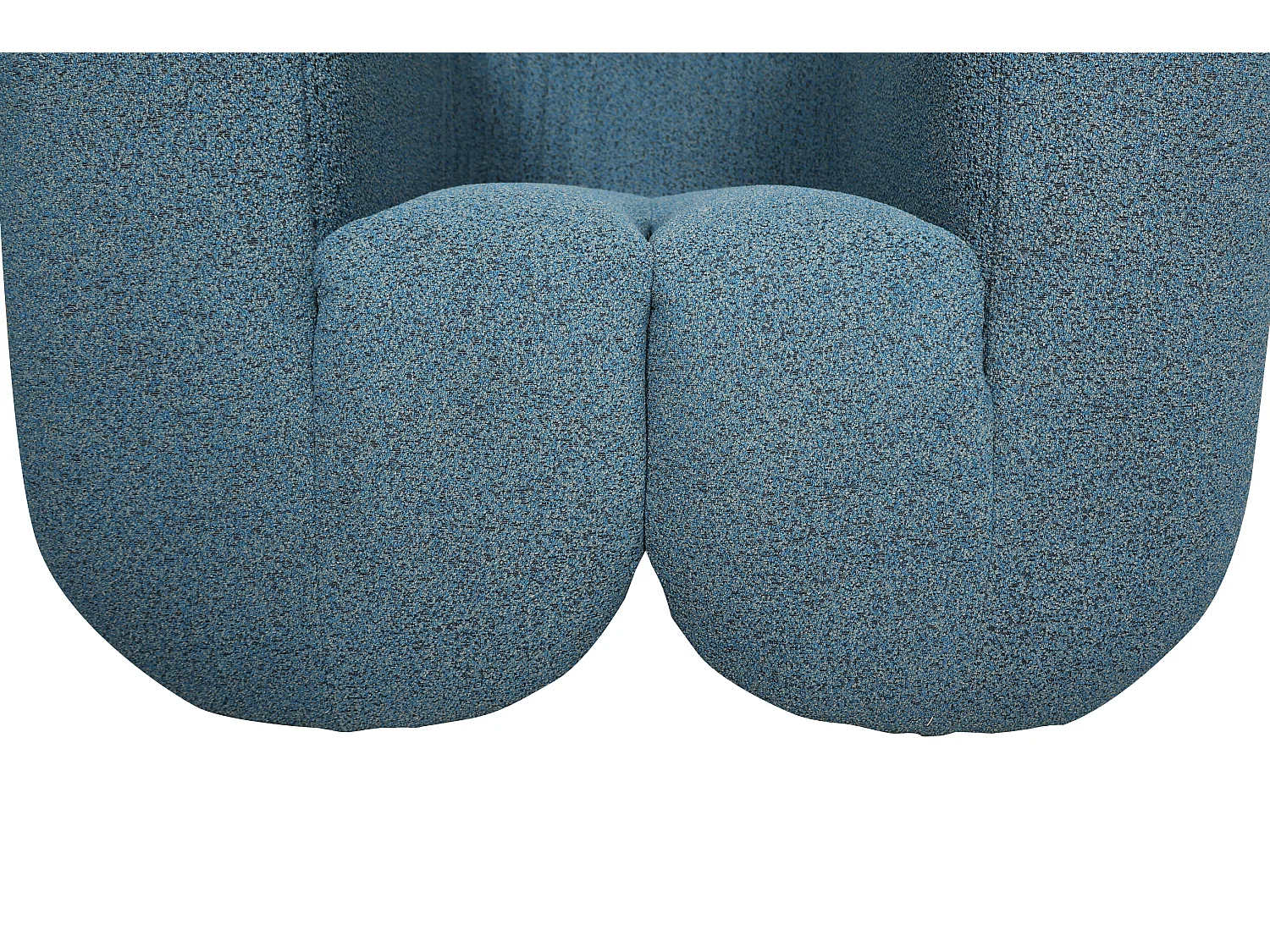 Poltrona 100x75x85 cm blu grigio nero Nua N88-100-10