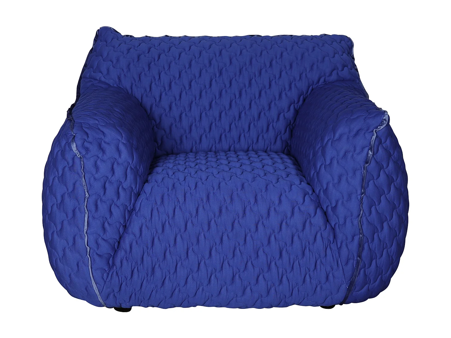 Fauteuil 113x82x102 cm bleu nua n25-b