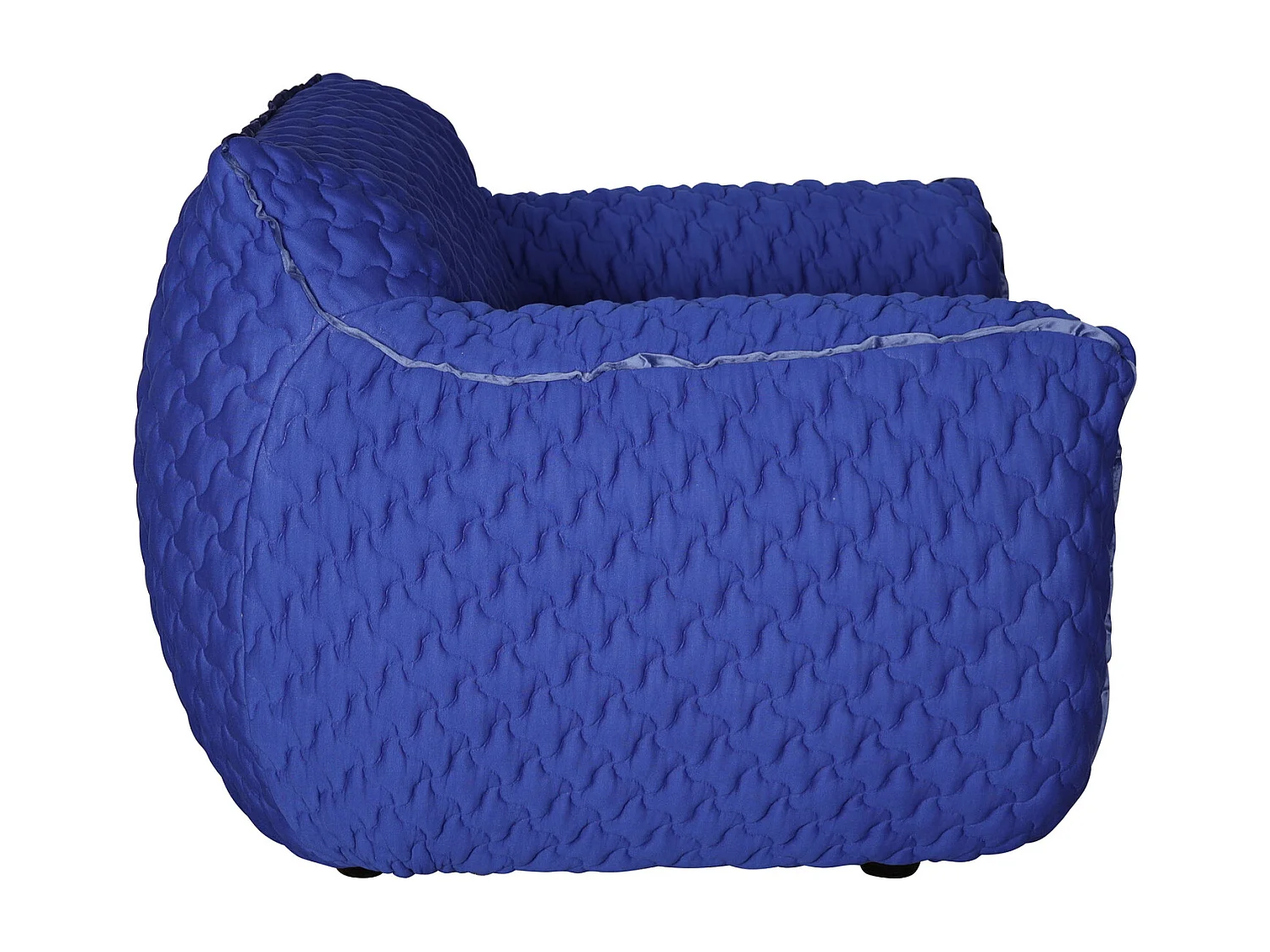Fauteuil 113x82x102 cm bleu nua n25-b