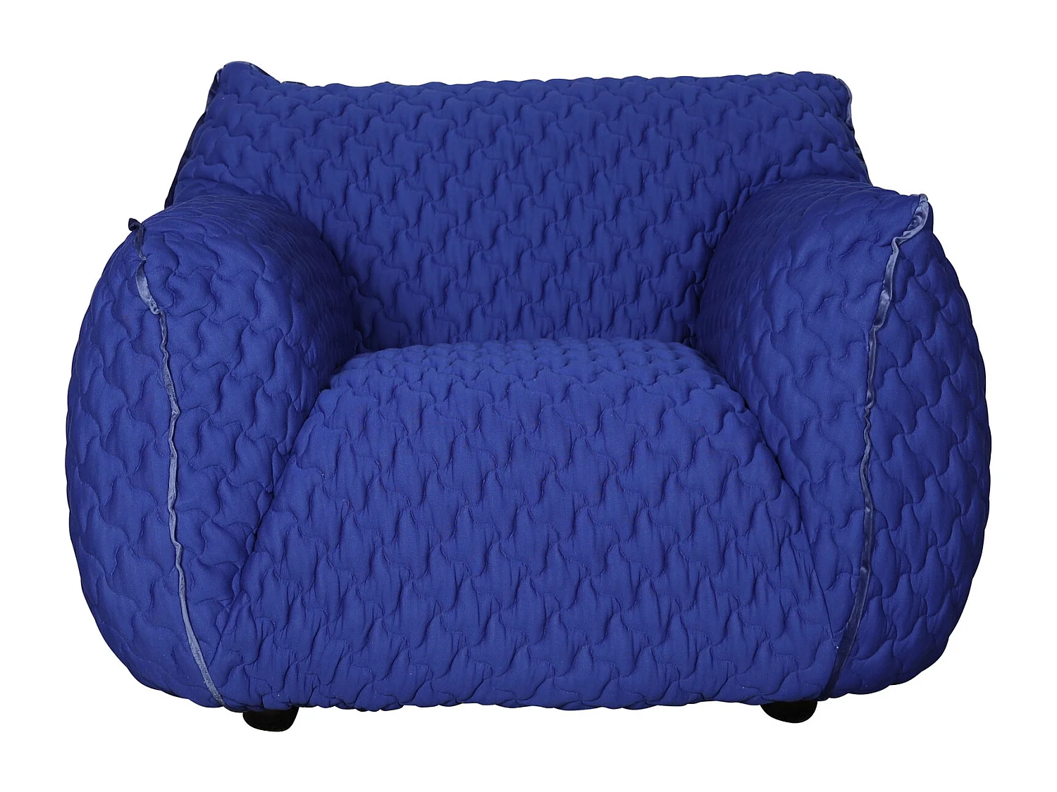 Fauteuil 113x82x102 cm bleu nua n25-b
