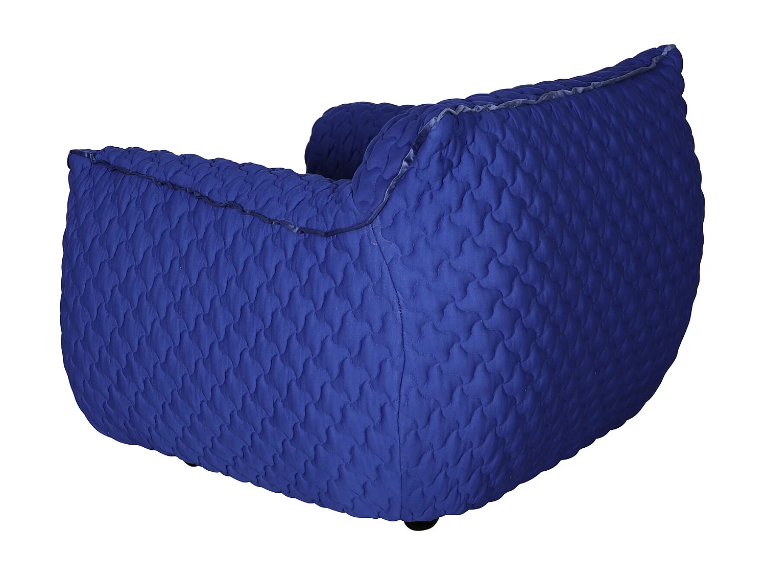 Fauteuil 113x82x102 cm bleu nua n25-b