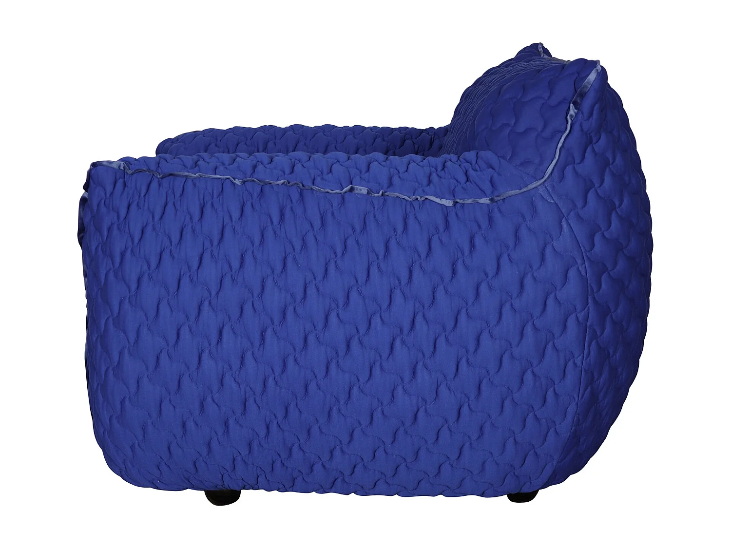 Fauteuil 113x82x102 cm bleu nua n25-b