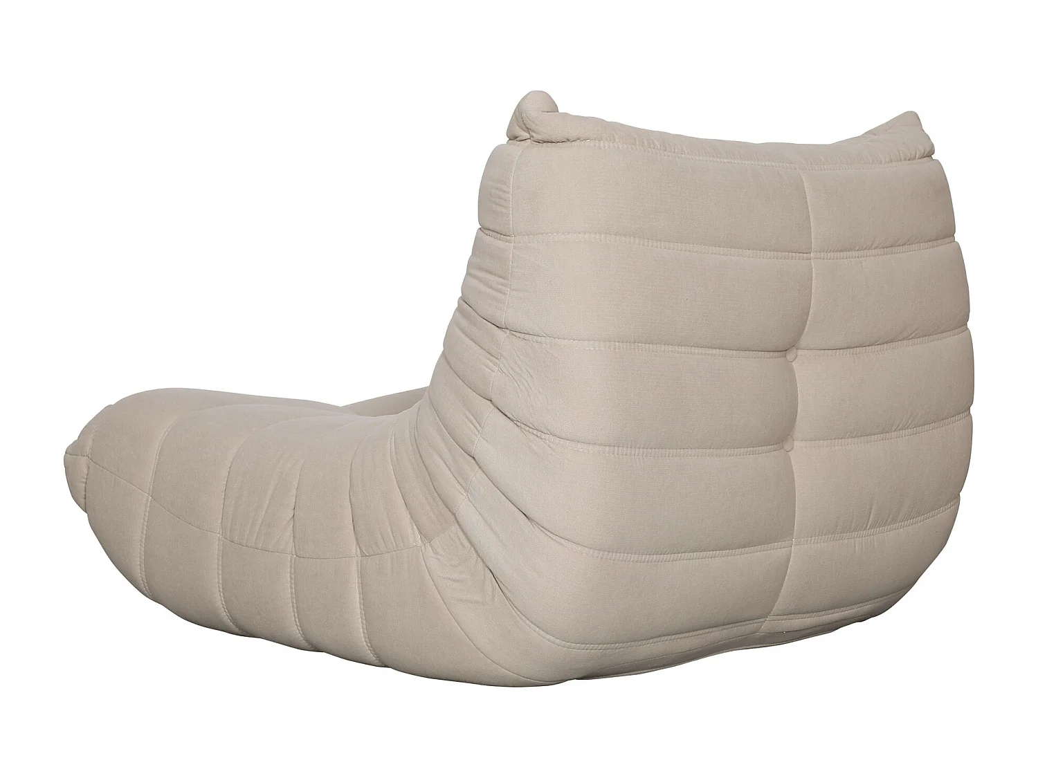 Fauteuil 87x70x102 cm beige nua n23-4