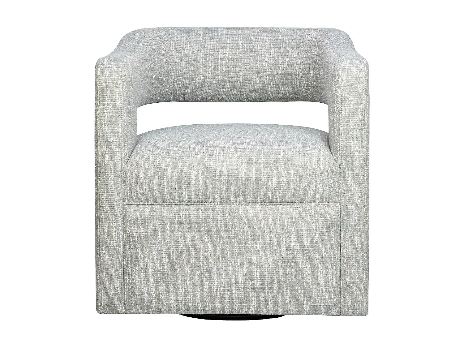 Fauteuil 73,5x82,5x76 cm Gris clair Leith LET73G