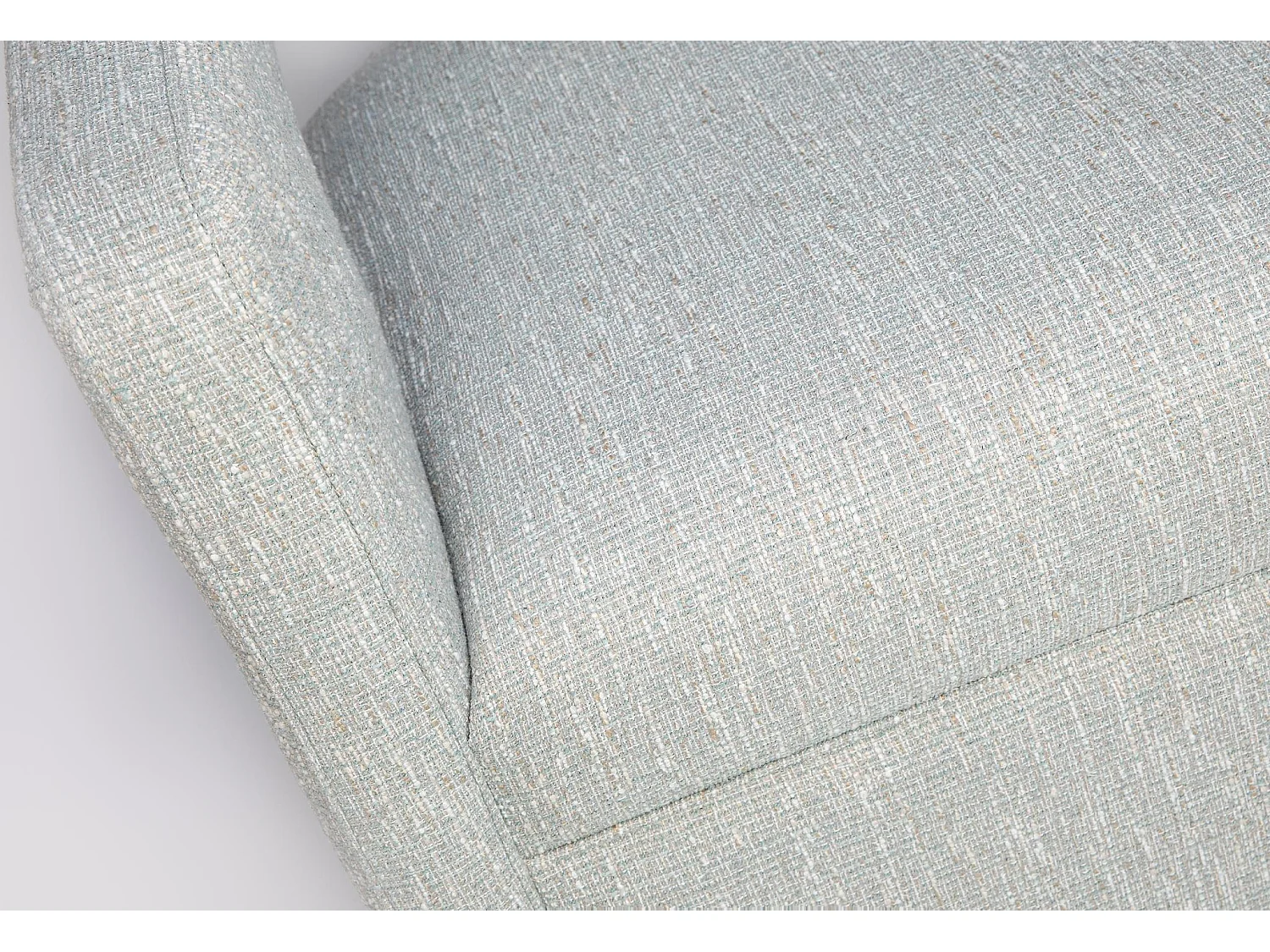 Fauteuil 73,5x82,5x76 cm Gris clair Leith LET73G