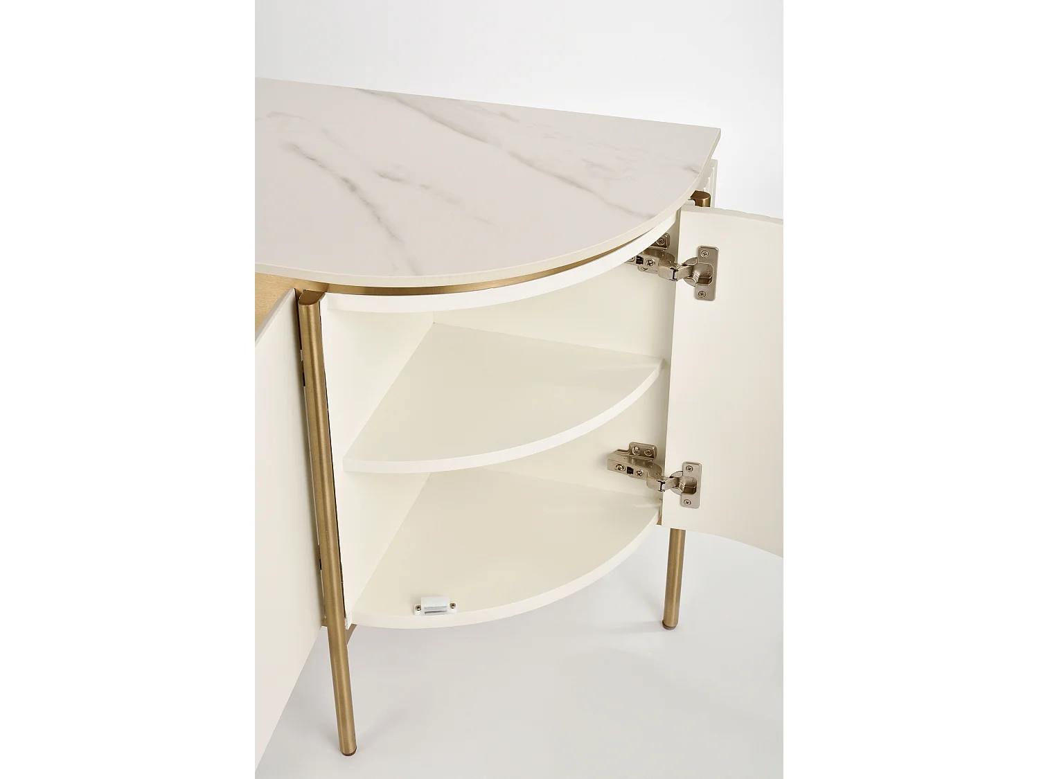 Commode 200x60x40 cm blanc écru stylé ST120