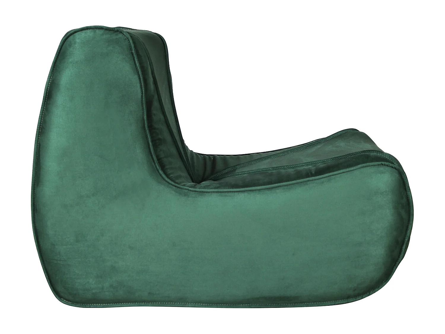 Fotel z podnóżkiem 86x102x70 cm zielony nua n24-15