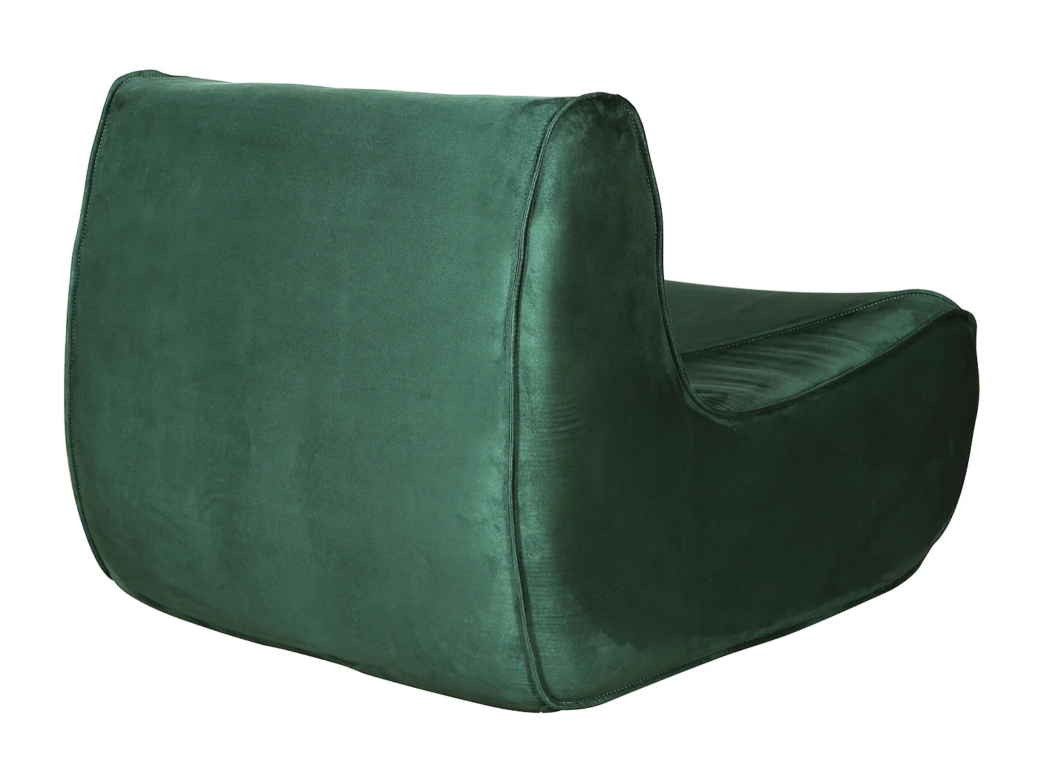 Fauteuil avec repose-pieds 86x102x70 cm vert nua n24-15