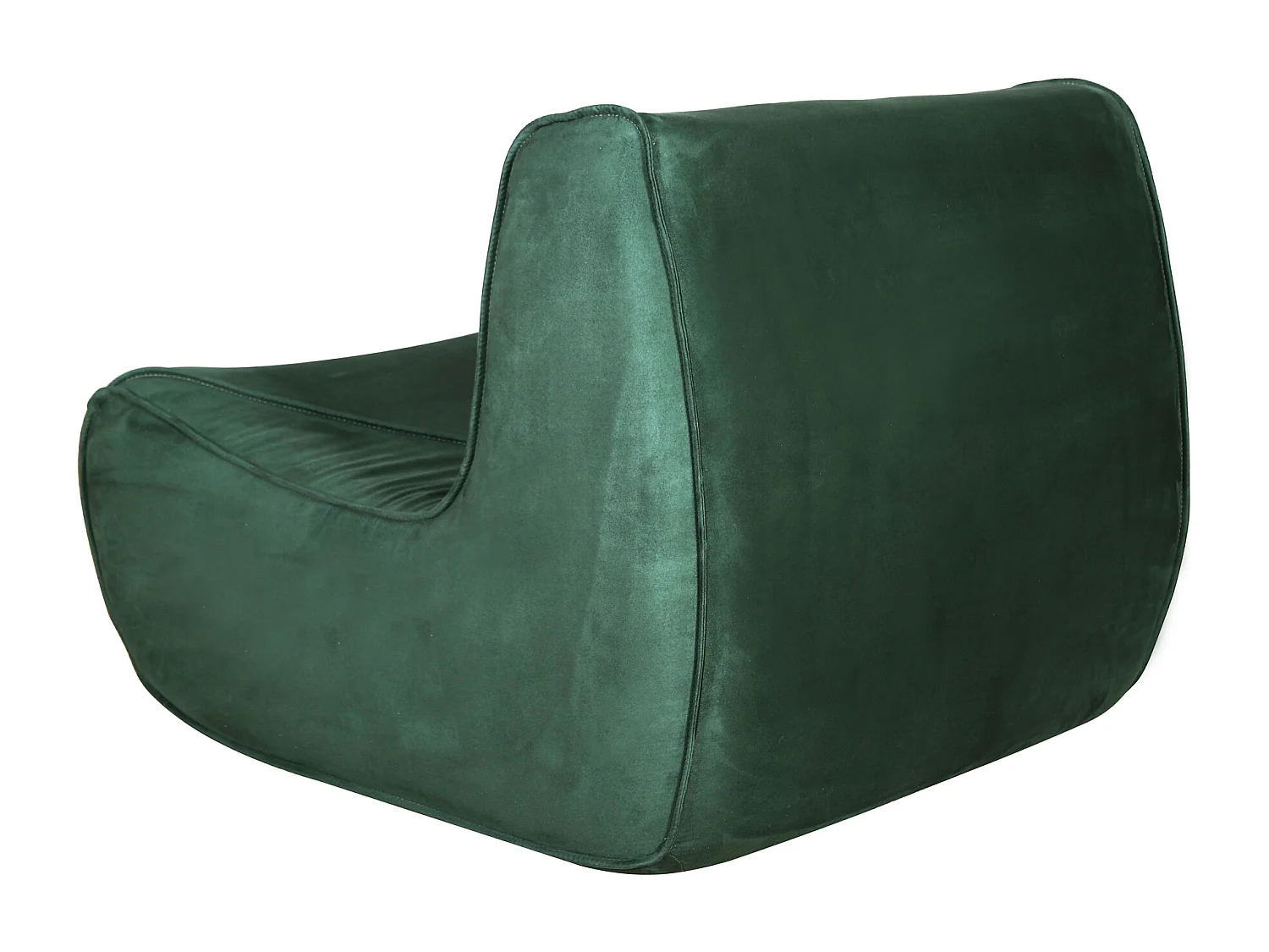 Fauteuil avec repose-pieds 86x102x70 cm vert nua n24-15