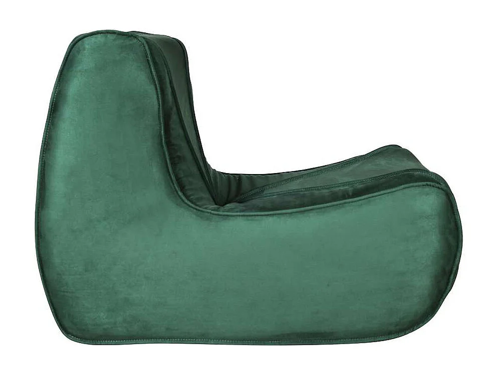 Lænestol med Fodskammel, Nua, 86x102x70 cm, Grøn