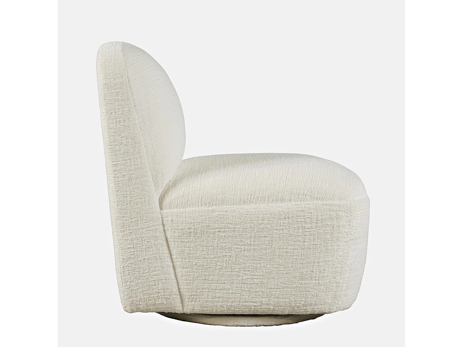 Fauteuil 67,5x76x77,5 cm blanc Leith LET74W