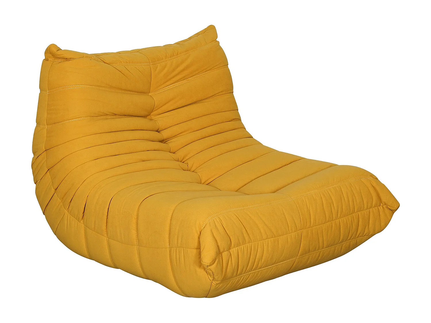 Fauteuil 87x70x102 cm jaune nua n23-14