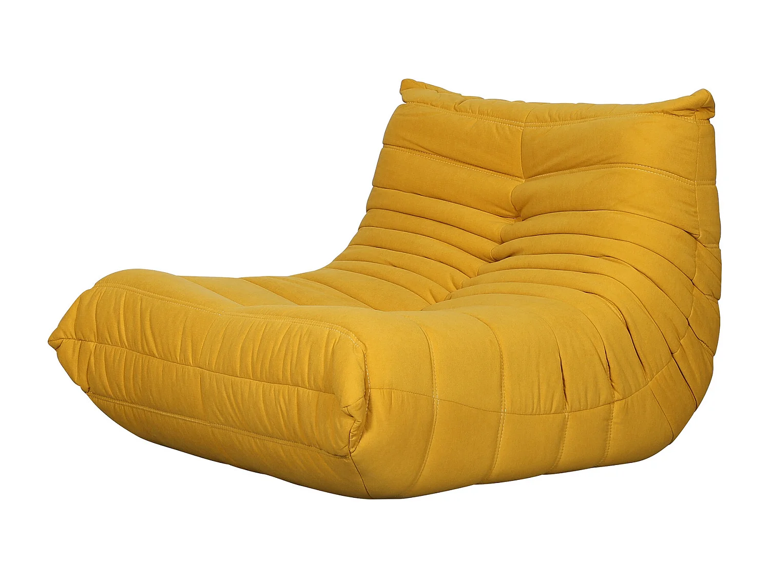 Fauteuil 87x70x102 cm jaune nua n23-14