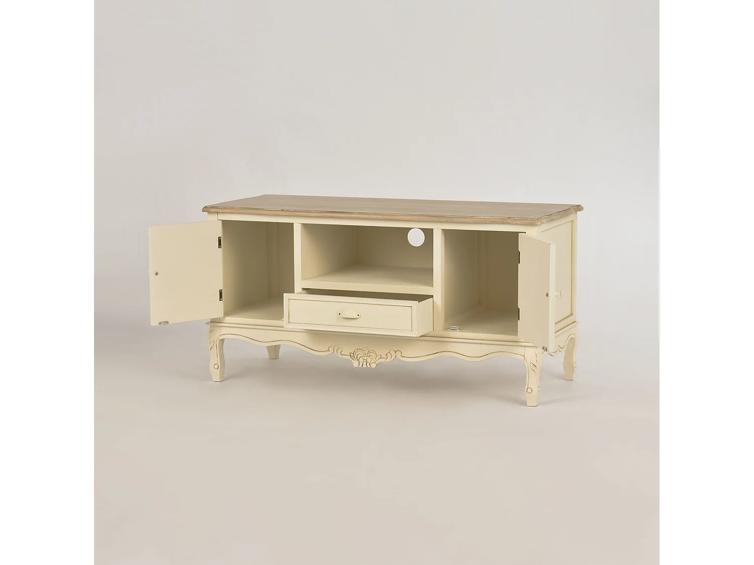 Commode 120x60x50 cm Crème Rimini RI034