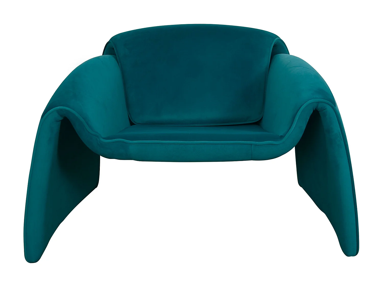Sillón 90x63,5x81 cm Azul Nua N78-52