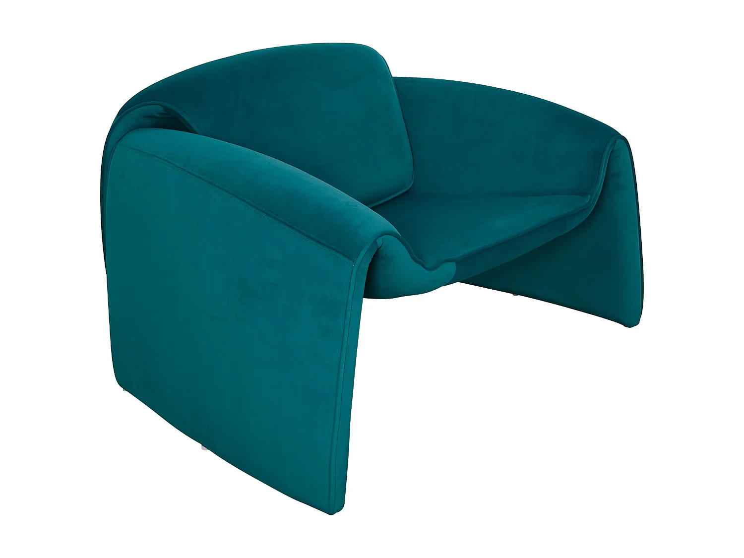 Fauteuil 90x63,5x81 cm Bleu Nua N78-52
