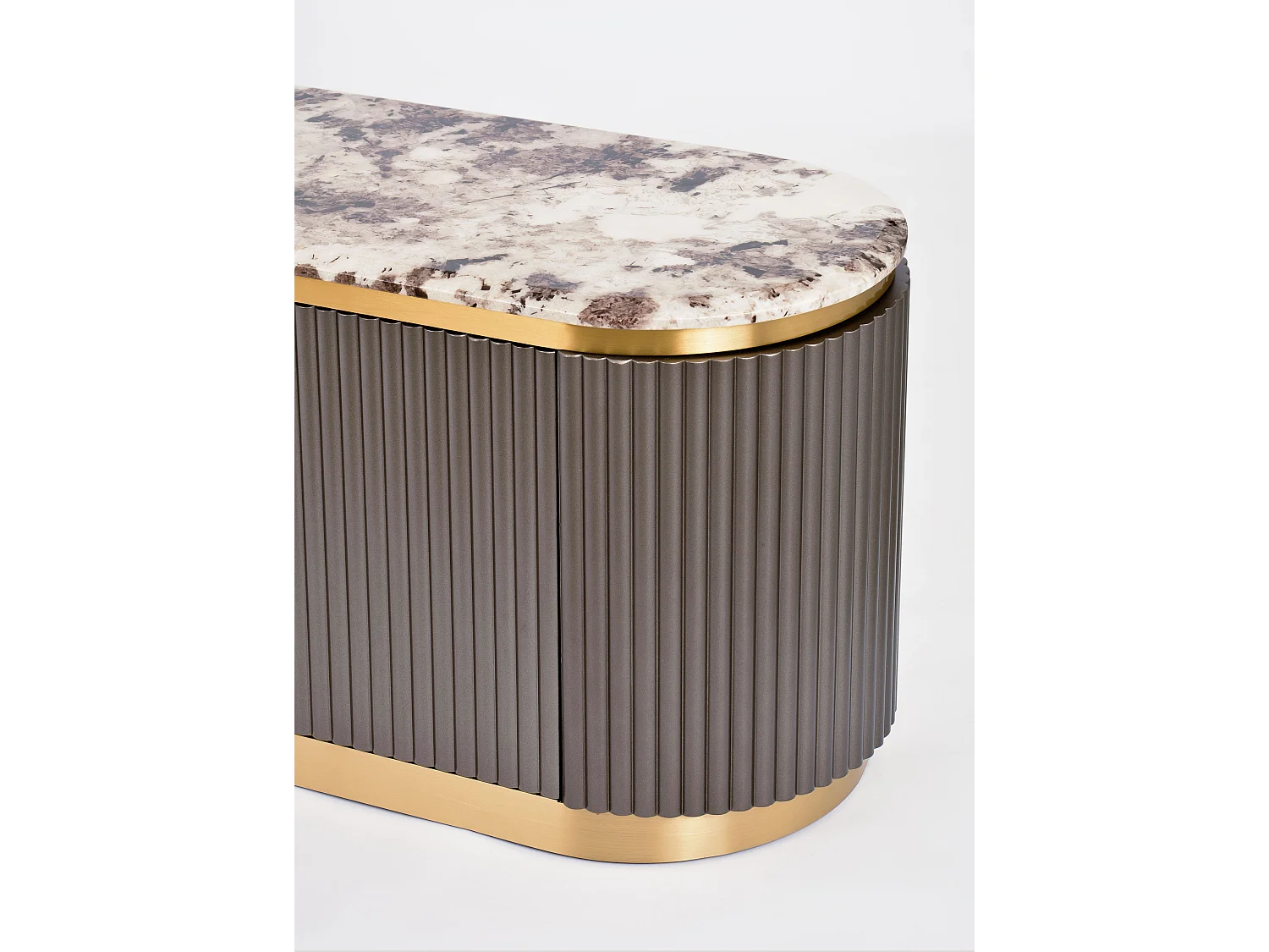 Aparador 200x50x40 cm cinza escuro Stilig ST916