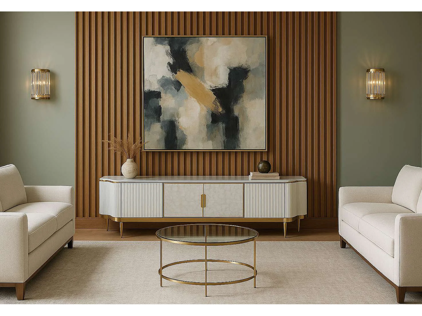 Commode 200x52x40 cm or style st905c