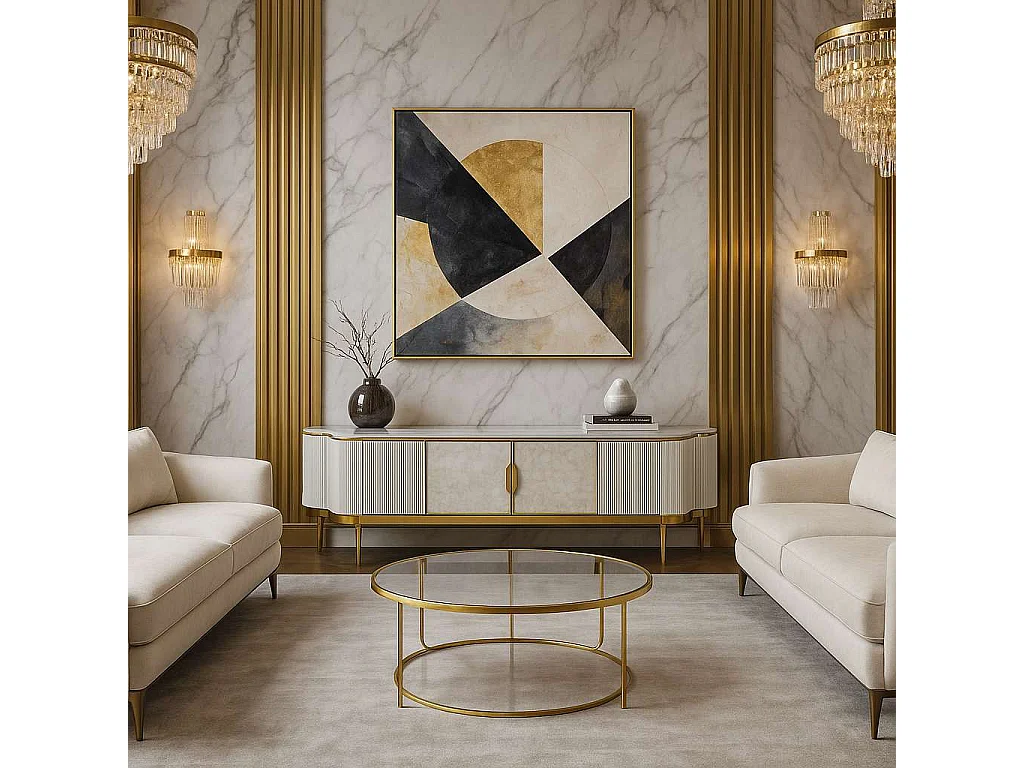 Commode 200x52x40 cm or style st905c