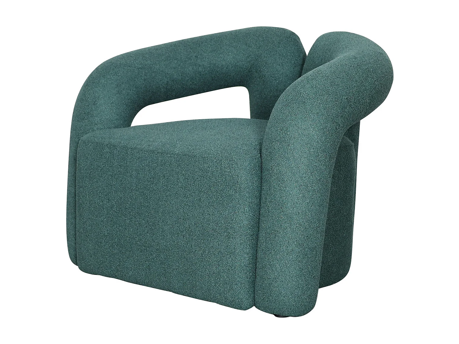 Fauteuil 85x70x70 cm émeraude nua n14-18