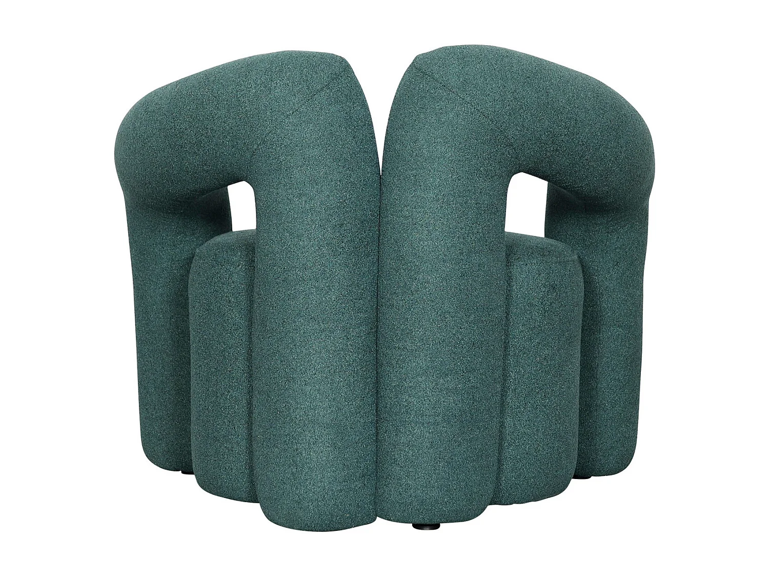 Fauteuil 85x70x70 cm émeraude nua n14-18