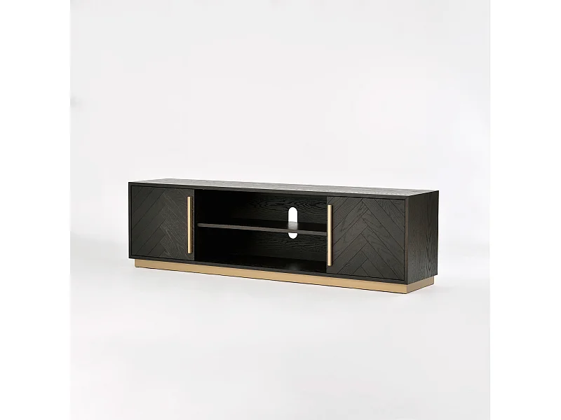 Armário 180x50x38 cm Preto Sevilha sev25-2