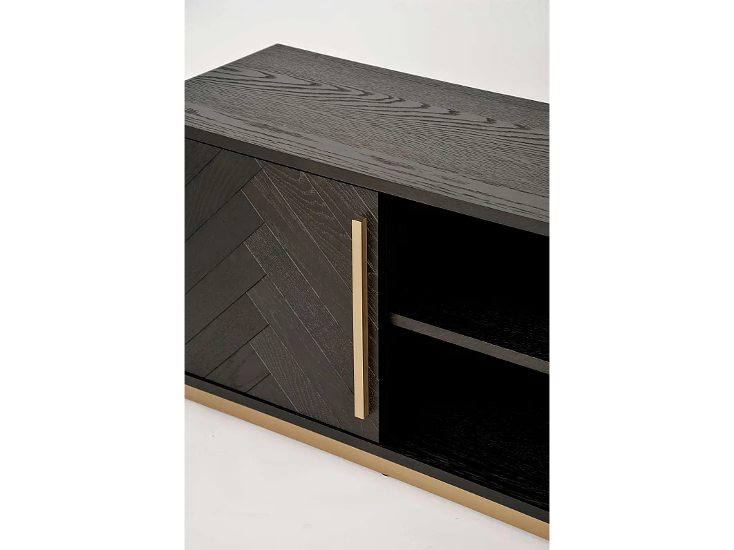 Cabinet 180x50x38 cm Black seville sev25-2