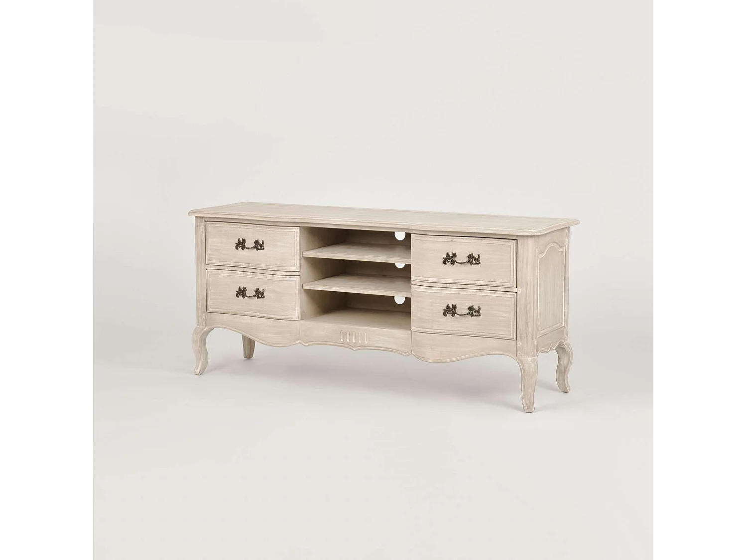 Sideboard 158x69x48 cm beige Venezia Bianco VEB834K