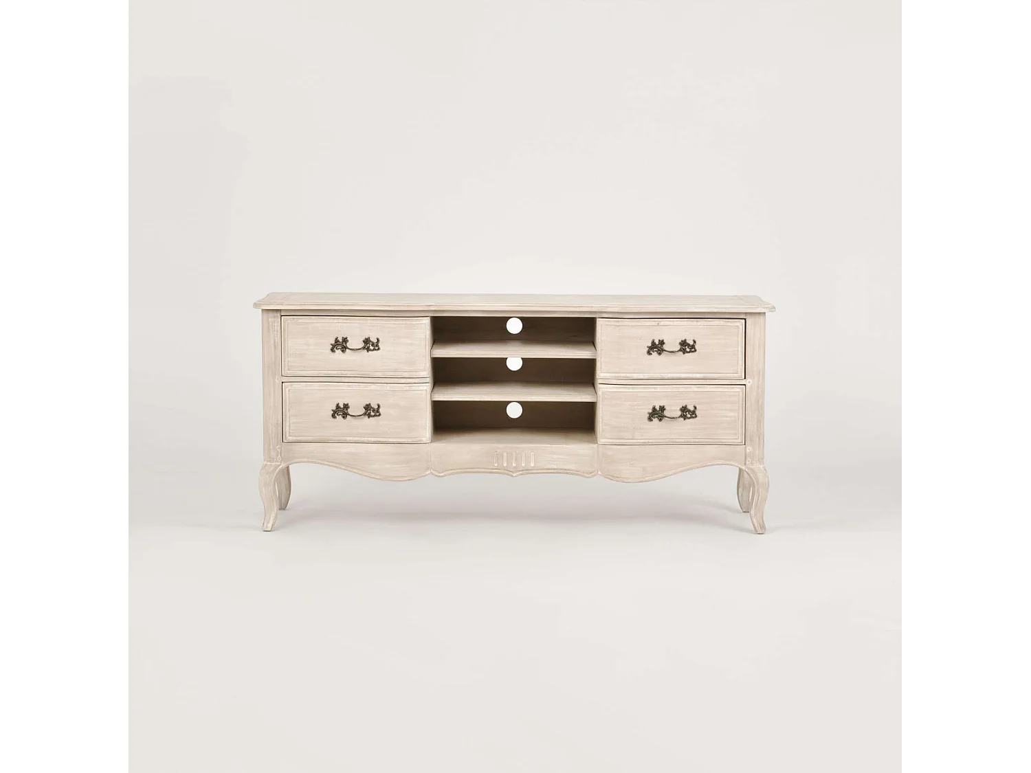 Sideboard 158x69x48 cm beige Venezia Bianco VEB834K